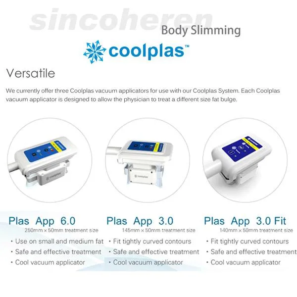 Cool Tech Fat Freezing Slimming Coolplas Kryolipolyse Fat Removal Machine