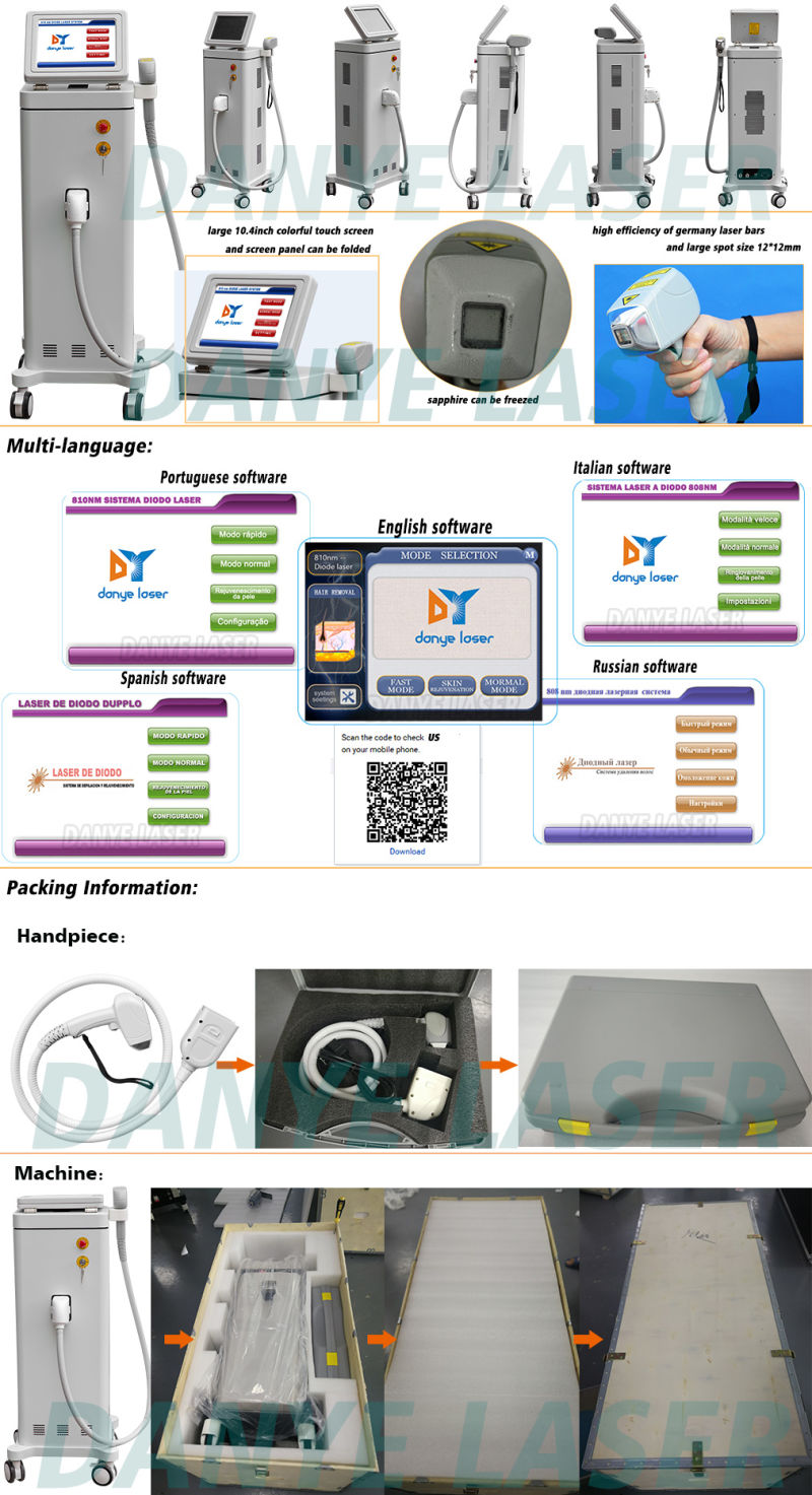 Danye Factory Maquina De Depilacion Laser De Diodo 808