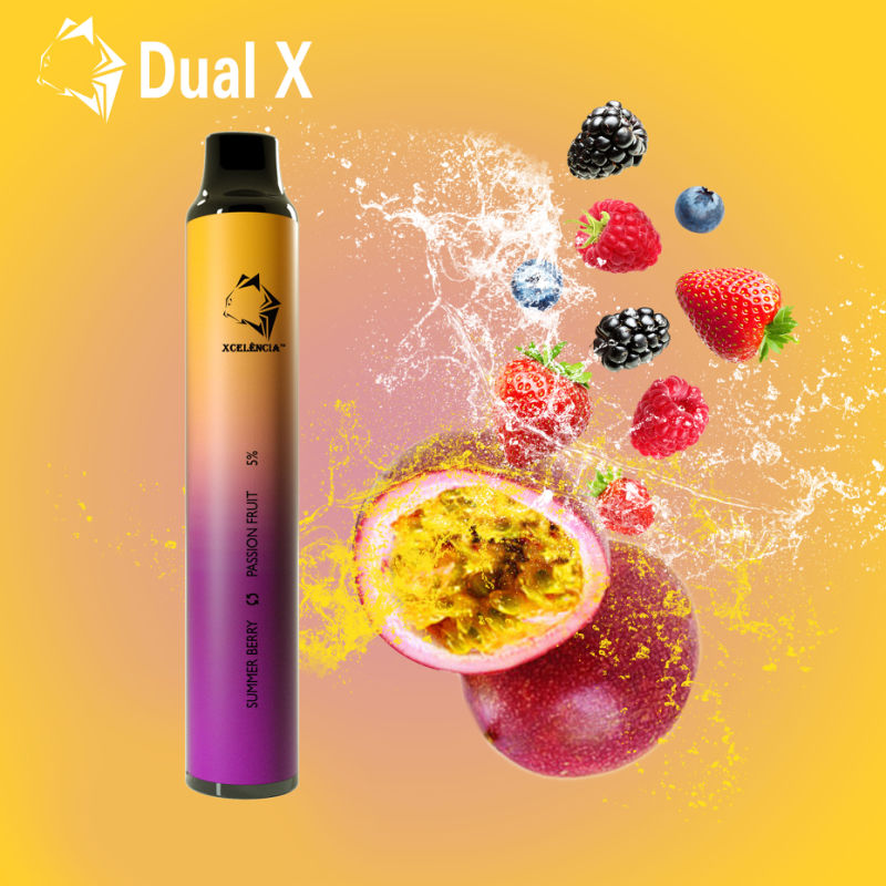 Dual-X 1400 Puffs 2in1 Disposable Vape Double Flavors Switch Vape