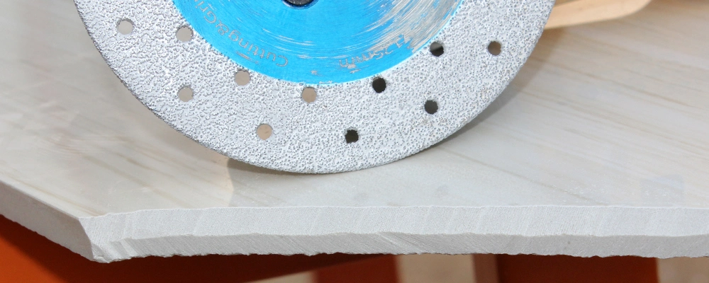Raizi Vacuum Brazed Diamond Cutting Grinding Disc for Stone Granite Porcelain