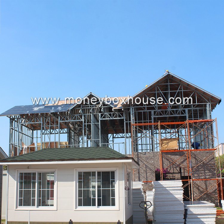 Galvanised Steel Braced Rigid Prefab Modular Galvanized Mild Lightweight Steel Frame