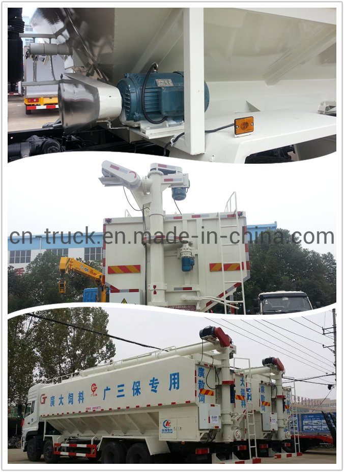 China New 40cbm 20tones Bulk Feed Tanker Bulk Feed Truck Bulk Feed Tank