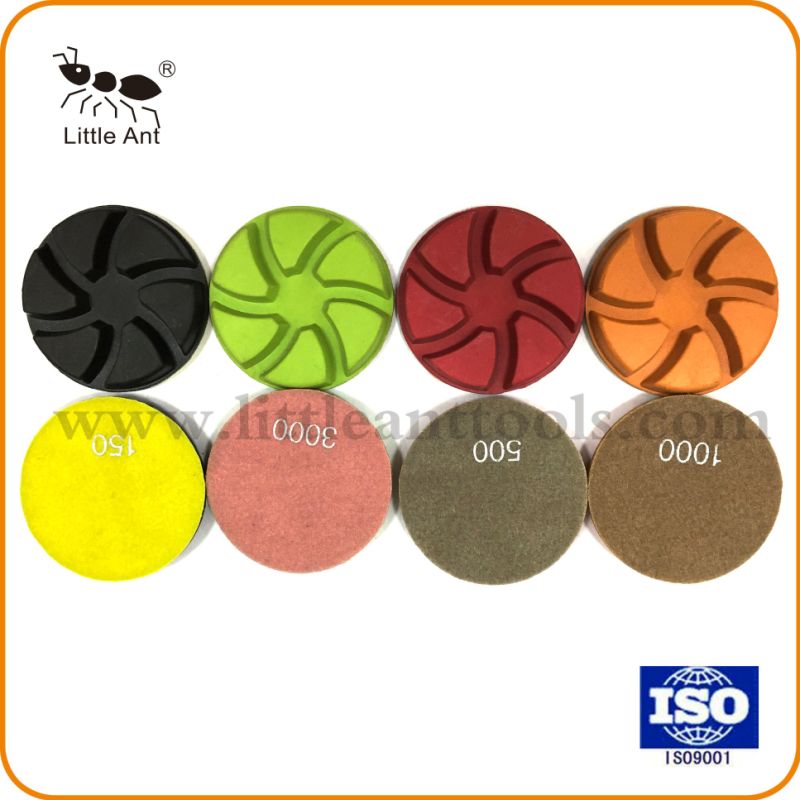 Diamond Floor Polishing Pad Abrasive Wheel Renovation Grinding Disk Hardware Tools for Concrete 4"/100mm