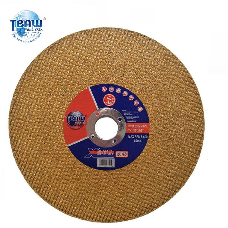 7 Inch Abrasive Wheel Cutting Disc Durable Grinding Wheel Cheap 180*1.6*22mm