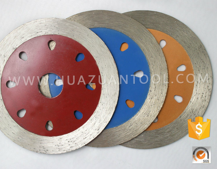 Continuous Rim Diamond Tile Cutting Blade for Angle Grinder