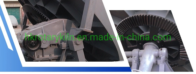 Slurry/Slim/Ceramic/Leca Sand Disc Pelletizer Granulating Mixer Granulator Disc Pelletizer