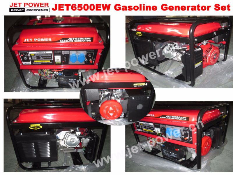 13HP 4.5kw 4.5kVA 4500W Portable Gasoline Power Generator Set