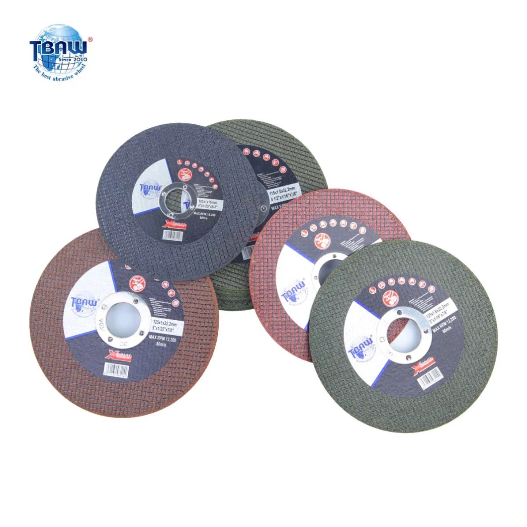 Aluminum Oxide Cut off Wheel Ultra Thin Stainless Steel Cutting Disc T41 105mm 115mm 180mm 230mm 355mm 400mm