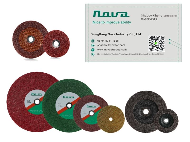 Chinese Factory Abrasive Grinding Polishing Cutting Cut off Wheel Disc