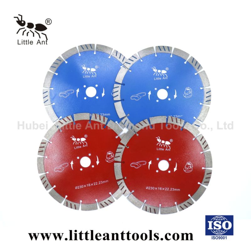 Good Quality Red Color Diamond Cutting Disc for Stone Cutting