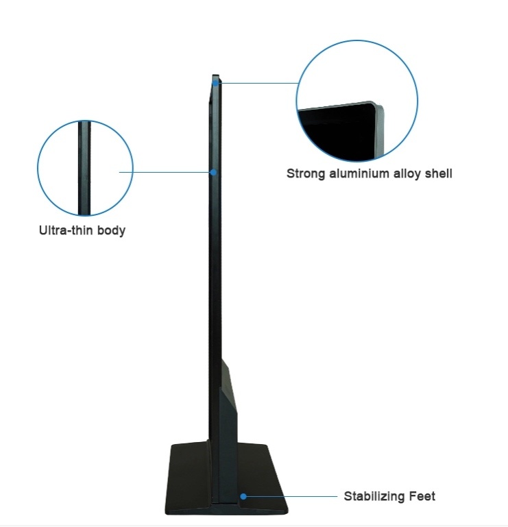 43 Inch 49 Inch 55 Inch 65 Inch Indoor LCD Digital Signage Advertising Display, LCD Kiosk