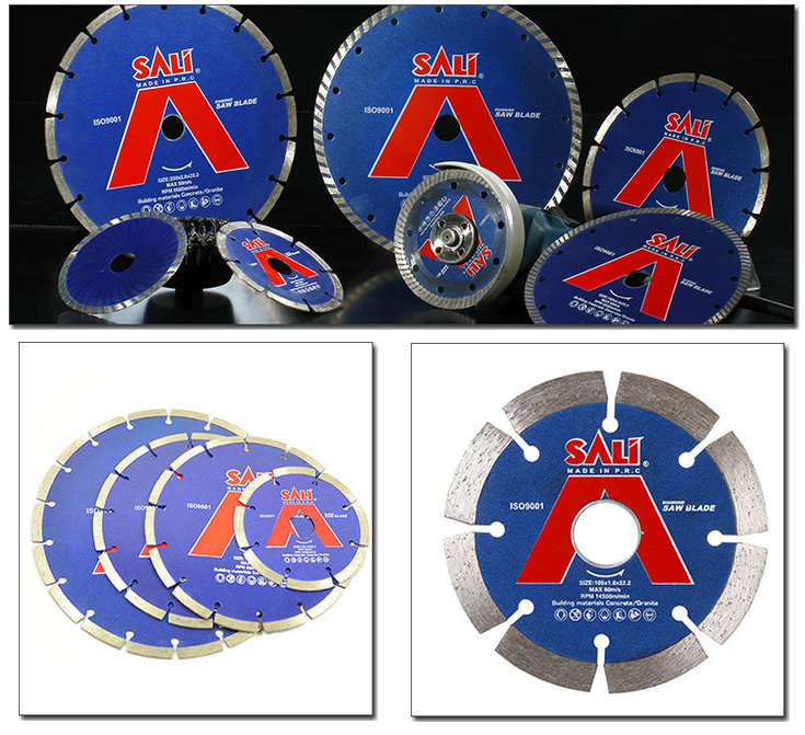 China 10mm Segment Head Diamond Turbo Cutting Disc Saw Blade