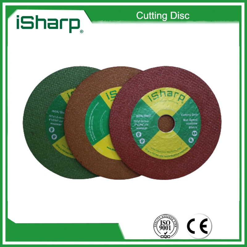 Asian Standard Abrasive Cutting Disc 105mm 355mm Cut off Wheel Green