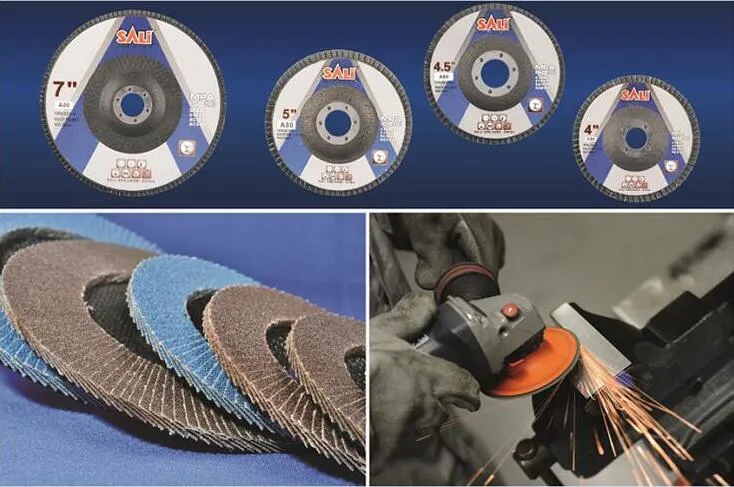 Professional Aluminum Oxide Metal Polishing 4.5 Inch Flap Disc Manufacturers