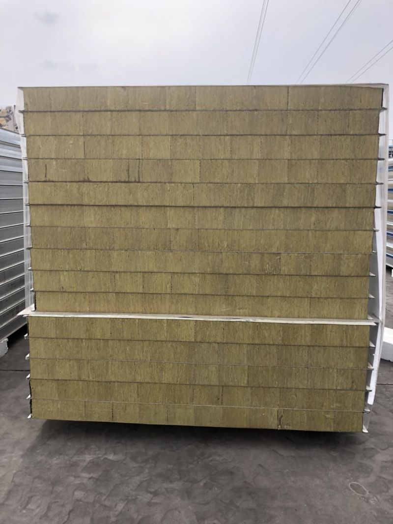 50mm/75mm/100mm Rock Wool Wall Roof Panel