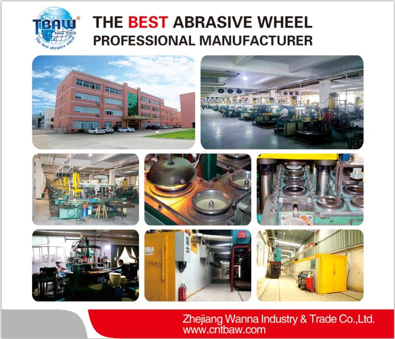 105/115/125/180/230mm Thickness 6mm T27 Depressed Abrasive Disc Grinding Wheel for Abrasive Tools