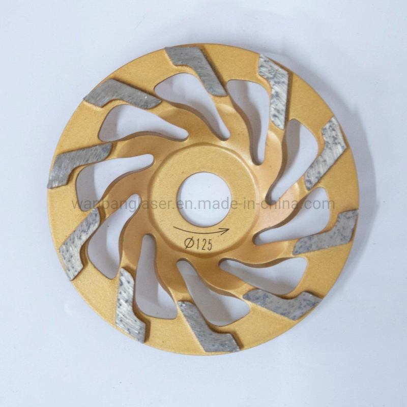 5 Inch Diamond Grinding Cup Wheels for Concrete Floor Grinding Machine