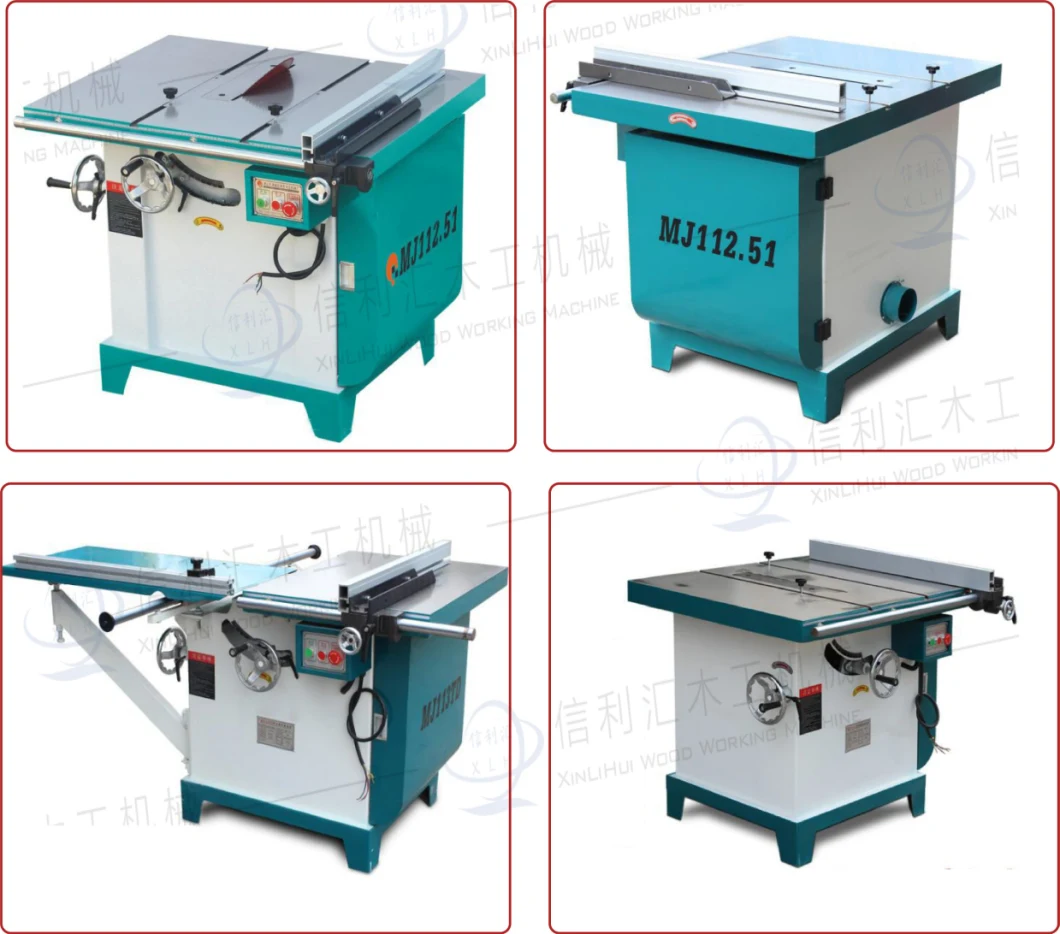 Solid Wood Cutting Machine Supply Mj-113ta Universal Swing Angle Disc Saw Xinlihui Woodworking Machinery