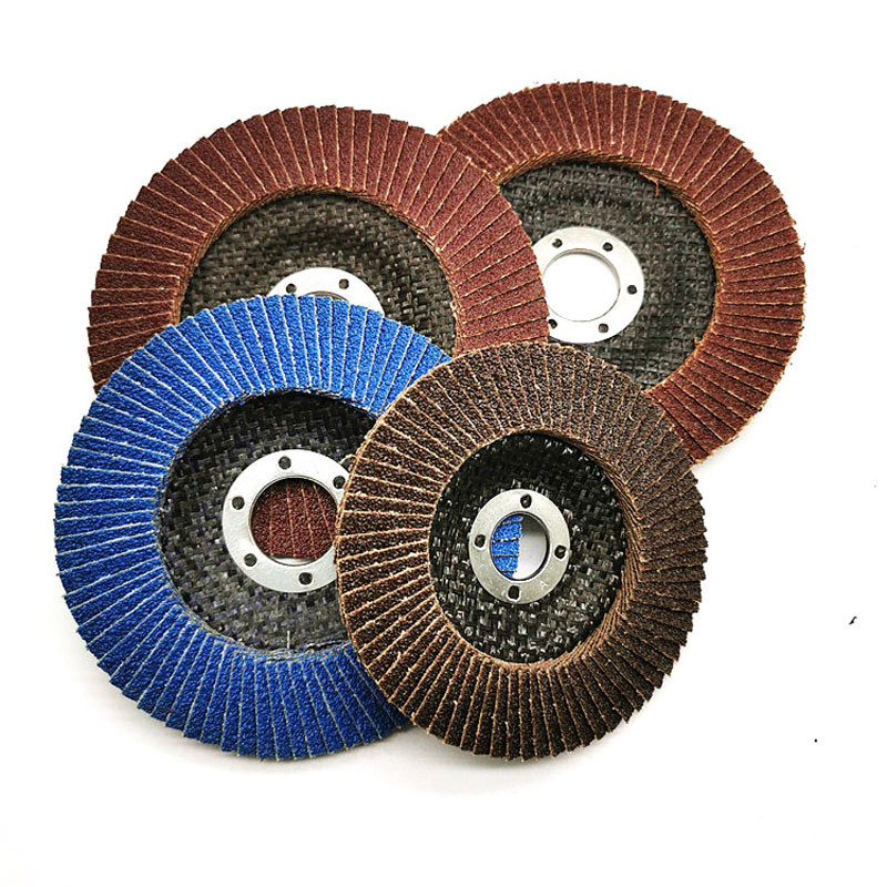 T27 Flat Brown Corundum Flap Discs Abrasive Discs
