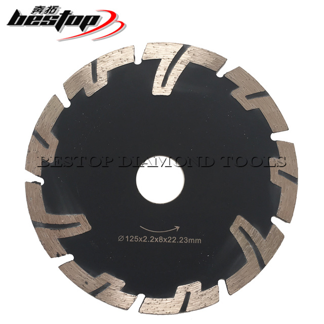 China Skewed Teeth Diamond Cutting Disc 125mm