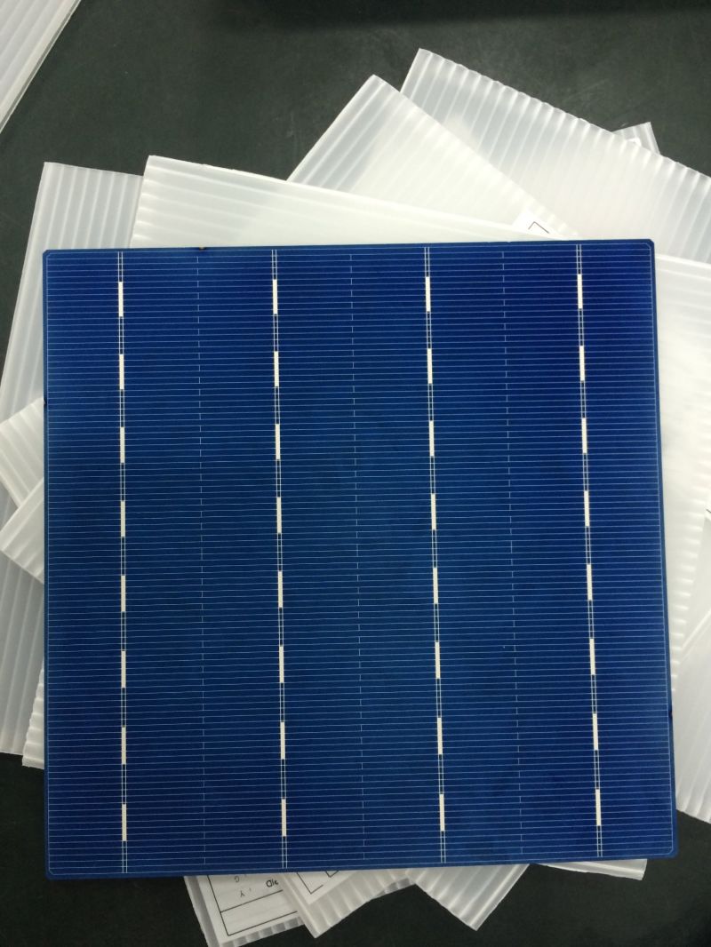 A Grade 18.5% Poly Solar Cell 156.75*156.75mm