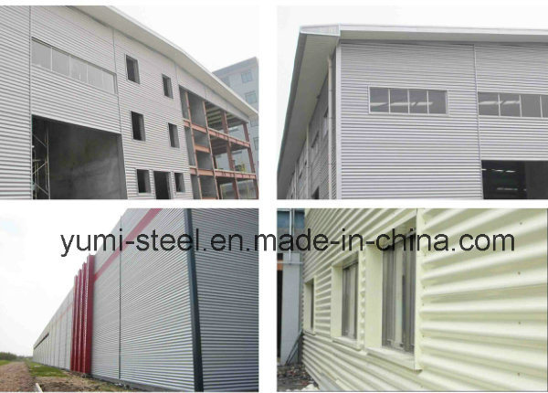 Colorful Corrugated Steel Metal Roofing Sheets for Steel Building Cladding