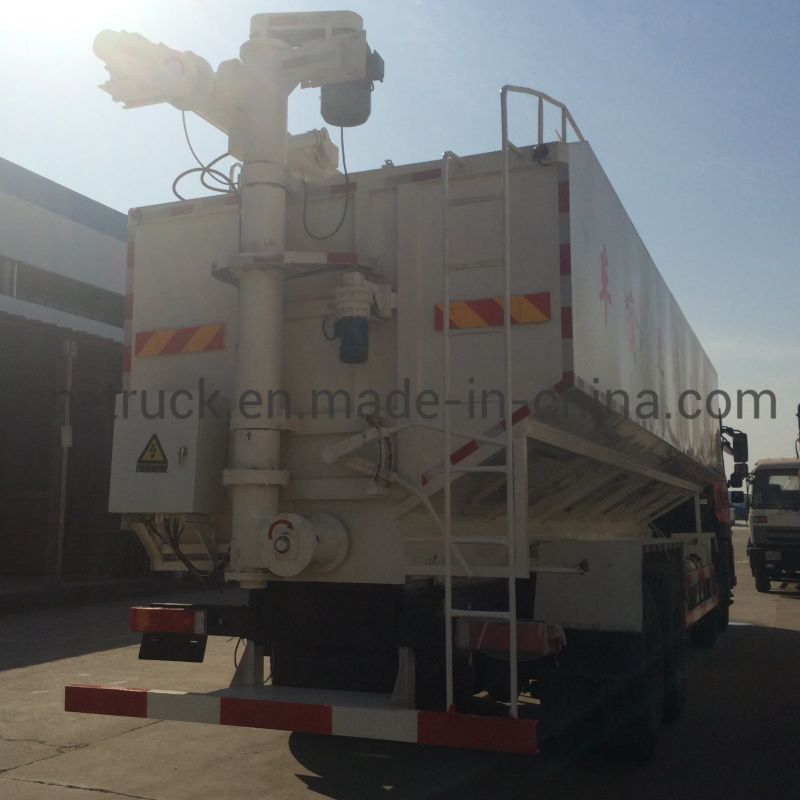 China New 40cbm 20tones Bulk Feed Tanker Bulk Feed Truck Bulk Feed Tank