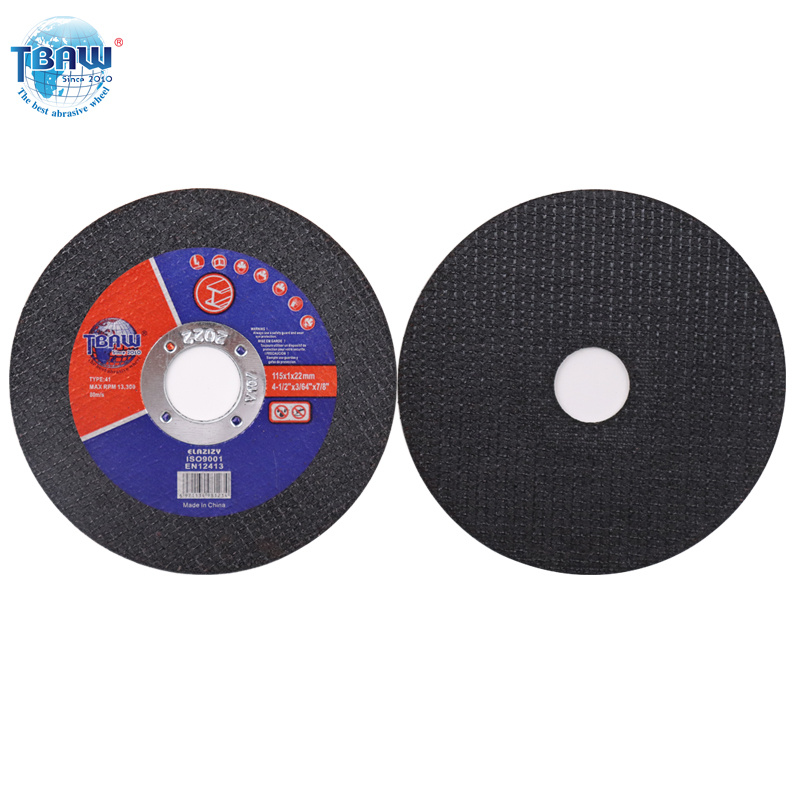 China Disco De Corte 4.5'' 115X1X16mm Cost-Effective 2 in 1 Cutting Disc