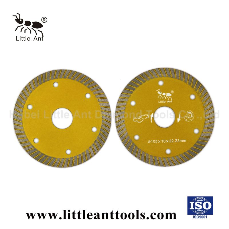 105mm Granite, Marble, Tile, Concrete Diamond Segment Cutting Tool, Turbo Cutting Blade