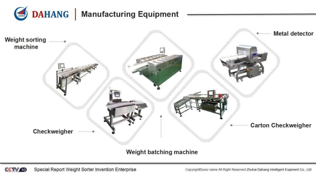 Check Weigher Machine with Flapper Rejector