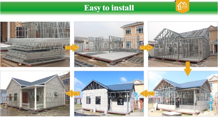 Galvanised Steel Braced Rigid Prefab Modular Galvanized Mild Lightweight Steel Frame