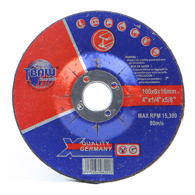 China Factory 4inch 2.5nets Metal Abrasive Polishing Disc Cutting Wheel for Angle Grinder