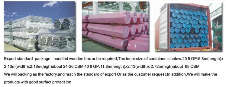 50mn 55mn Carbon Mild Steel Pipes/Tubes