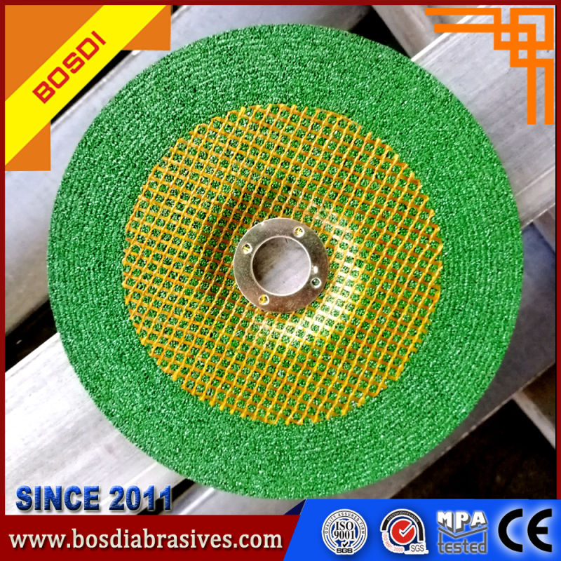 7" Inch Depressed Center Grinding Wheel for Metal and Inox, Grinding Disc