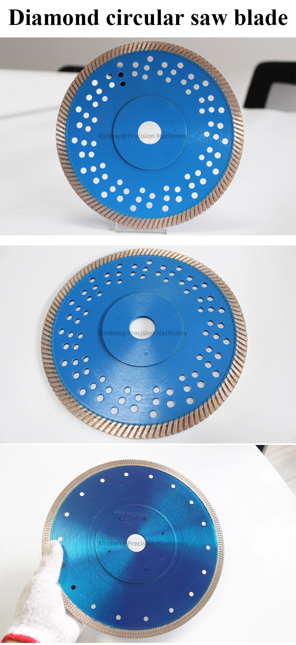 Diamond Turbo Saw Blade Cutting Disc for Granite Dia 230mm