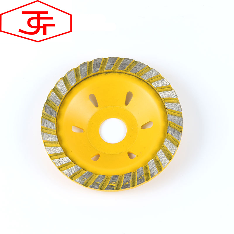 230 mm Turbo Diamond Grinding Cup Wheel for Polishing Concrete