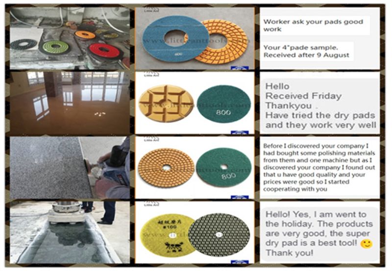 3 Inch Diamond Polishing Disc Pad for Stone, Concrete