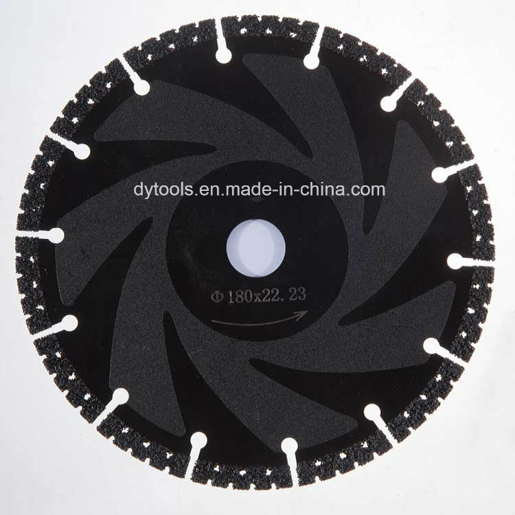 Vacuum Brazed Diamond Cutting Blade Cutting Disc for Steel