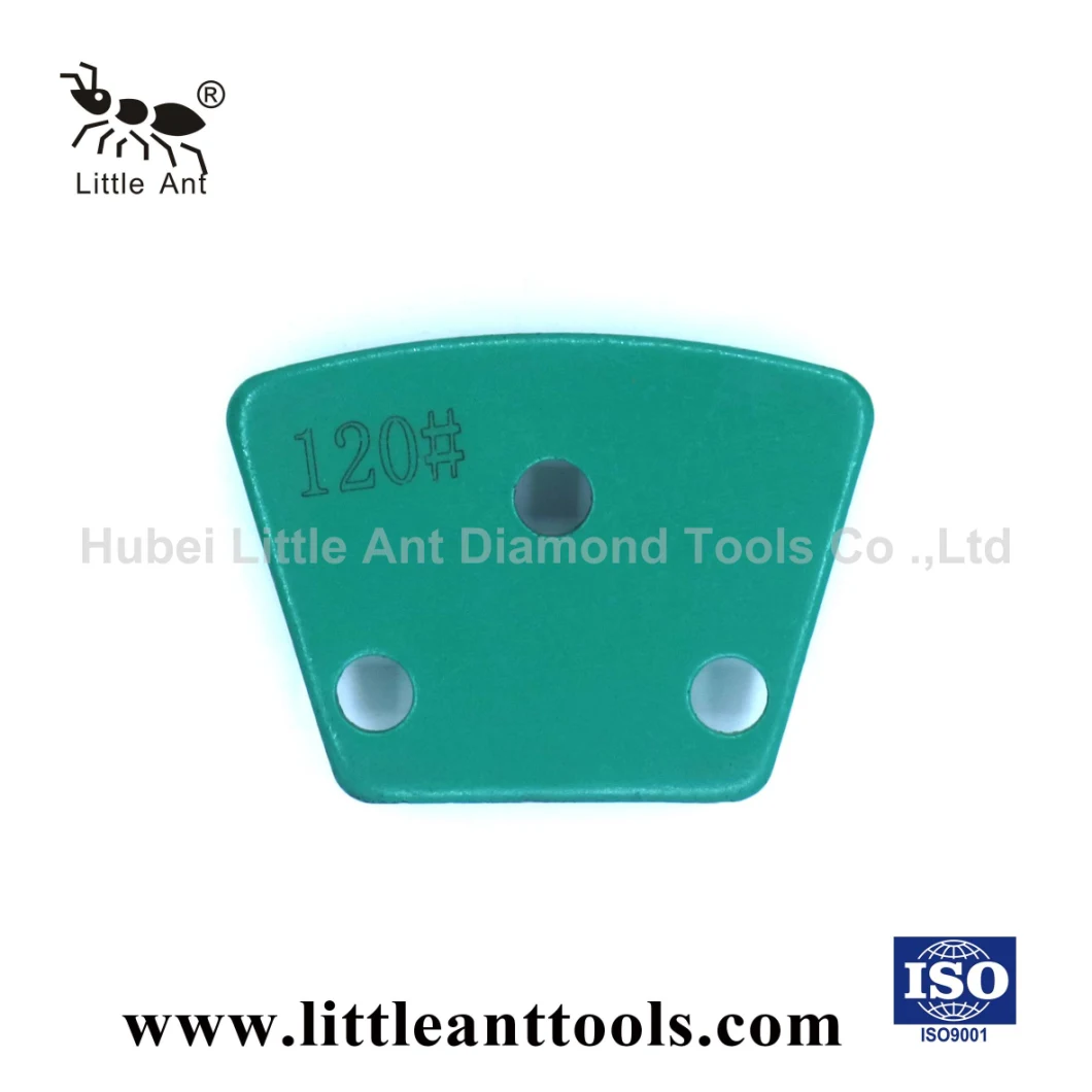 Diamond Grinding Shoes Two Segments Concrete Metal Grinding Disc