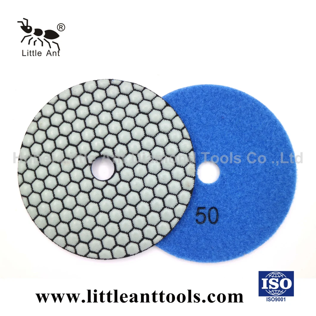 4 '' 100mm Diamond Dry Polishing Disc for Marble, Granite