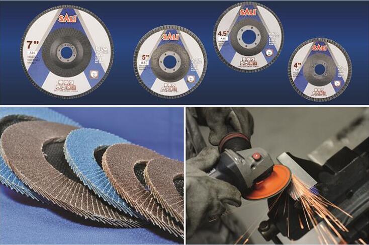 Sali Brand High Quality T27/T29 Flexible Abrasive Inox Flap Disc