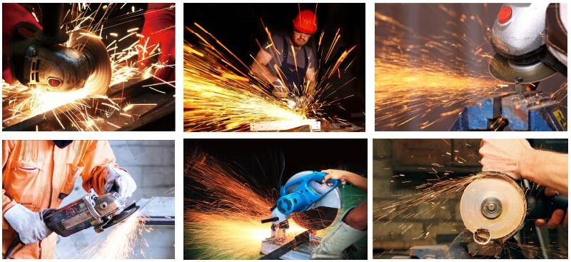 105/115/125/180/230mm Thickness 6mm T27 Depressed Abrasive Disc Grinding Wheel for Abrasive Tools