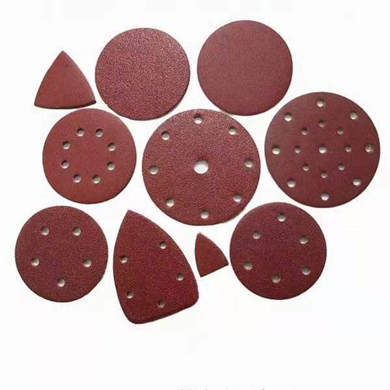 Hook and Loop Round Aluminum Oxide Abrasive Sanding Disc