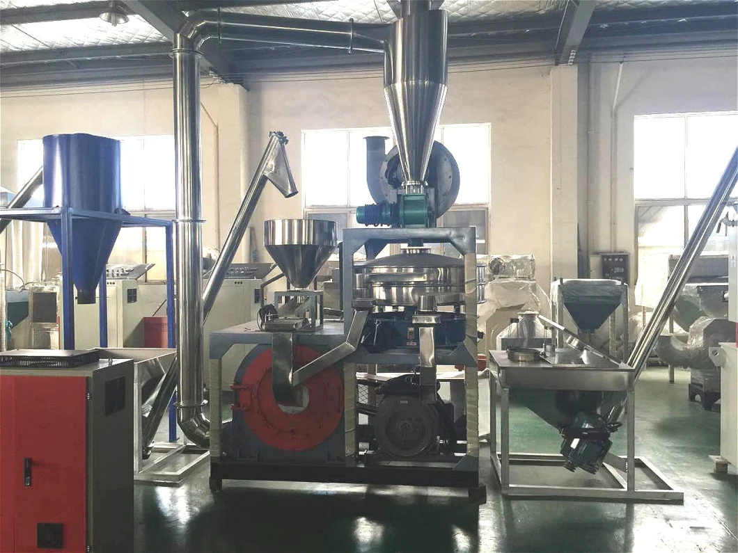 Different Size PP PE Plastic Bottle Grinding Pulverizer Machine