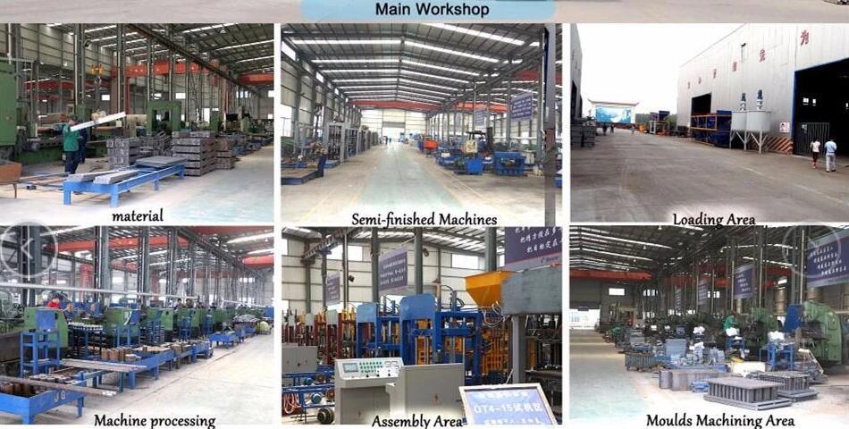 Automatic Fly Ash Brick Making Machine Qt4-15 Brick Cutting Machine Machine for Concrete Paver