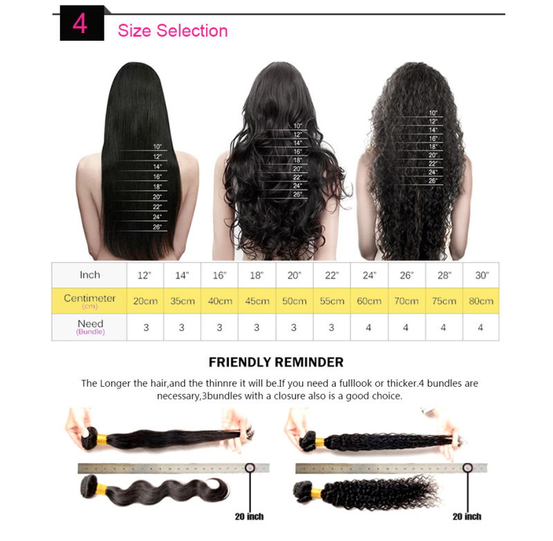 Straight Human Hair Bundles Hair Bulk Straight Hair Weave Extension