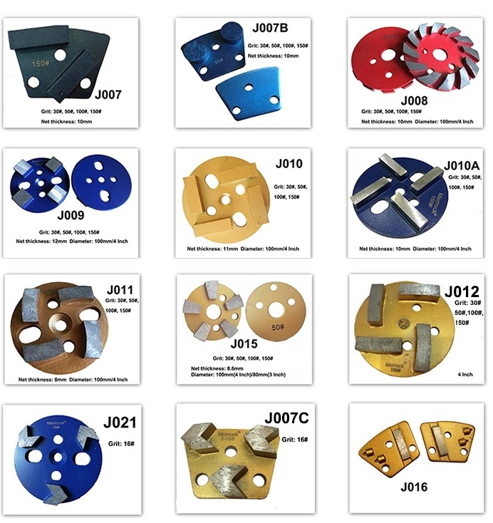 4 Inch Diamond Metal Grinding Discs