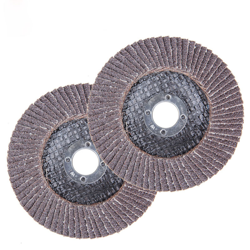 T27 Flat Brown Corundum Flap Discs Abrasive Discs