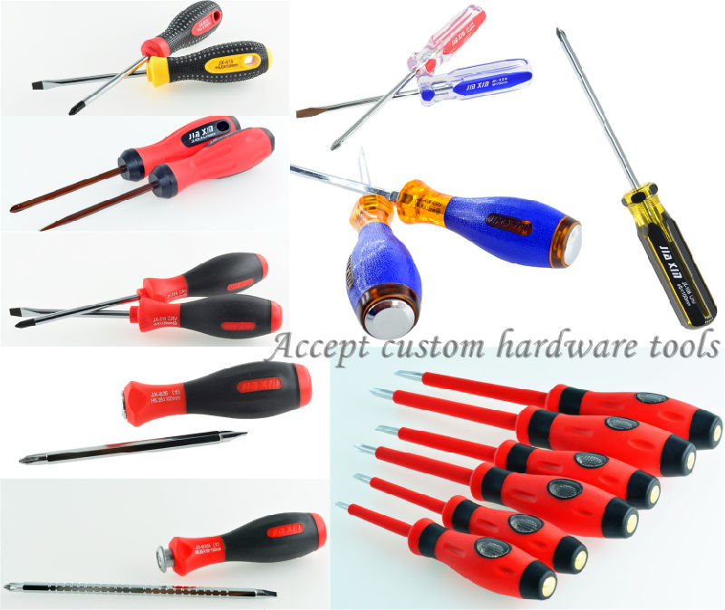 5mm*75mm-150mm Non-Slip Soft Handle Strengthen S2 Steel Screwdriver