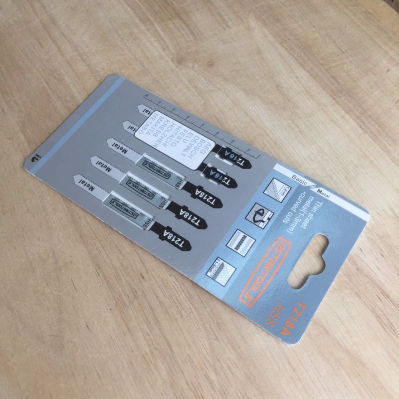 T218A HSS Jigsaw Blades for Cutting Metal Sheet